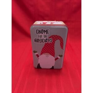 GREENBRIER "GNOME FOR THE HOLIDAYS" TIN CONTAINER